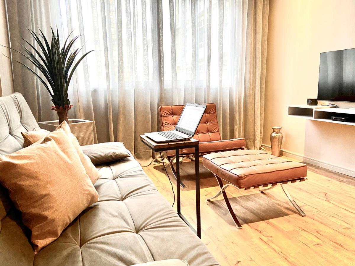 Flat 2 Quartos, Padrao Hotel Na Avenida Paulista São Paulo Kültér fotó